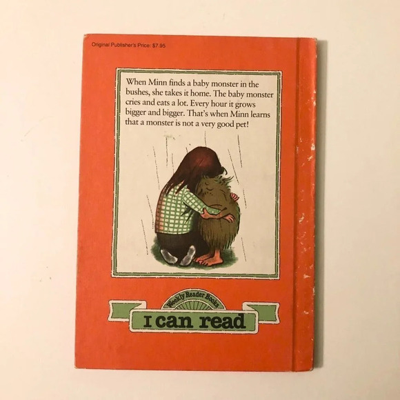 Vtg 1981 No More Monsters For Me An  I Can Read Book by Peggy Parish HC - Picture 14 of 15